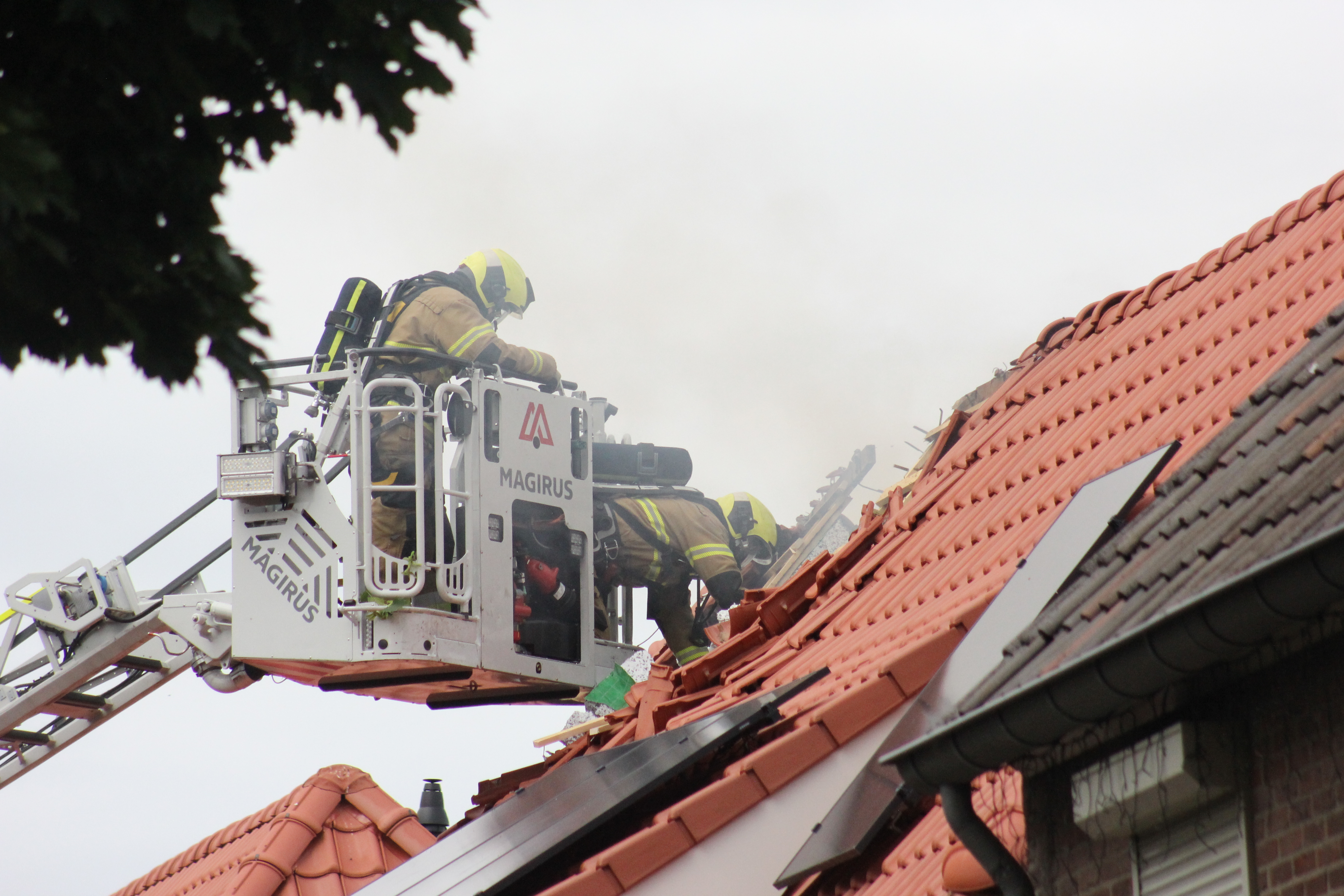 Gas explosie Nuland 2 monteurs gewond geraakt